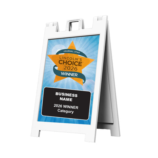 Sidewalk "Sandwich" Signs